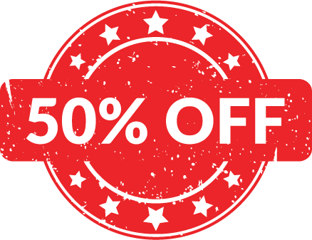50% off your photo book!